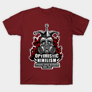 Optimistic Nihilism - Red T-Shirt